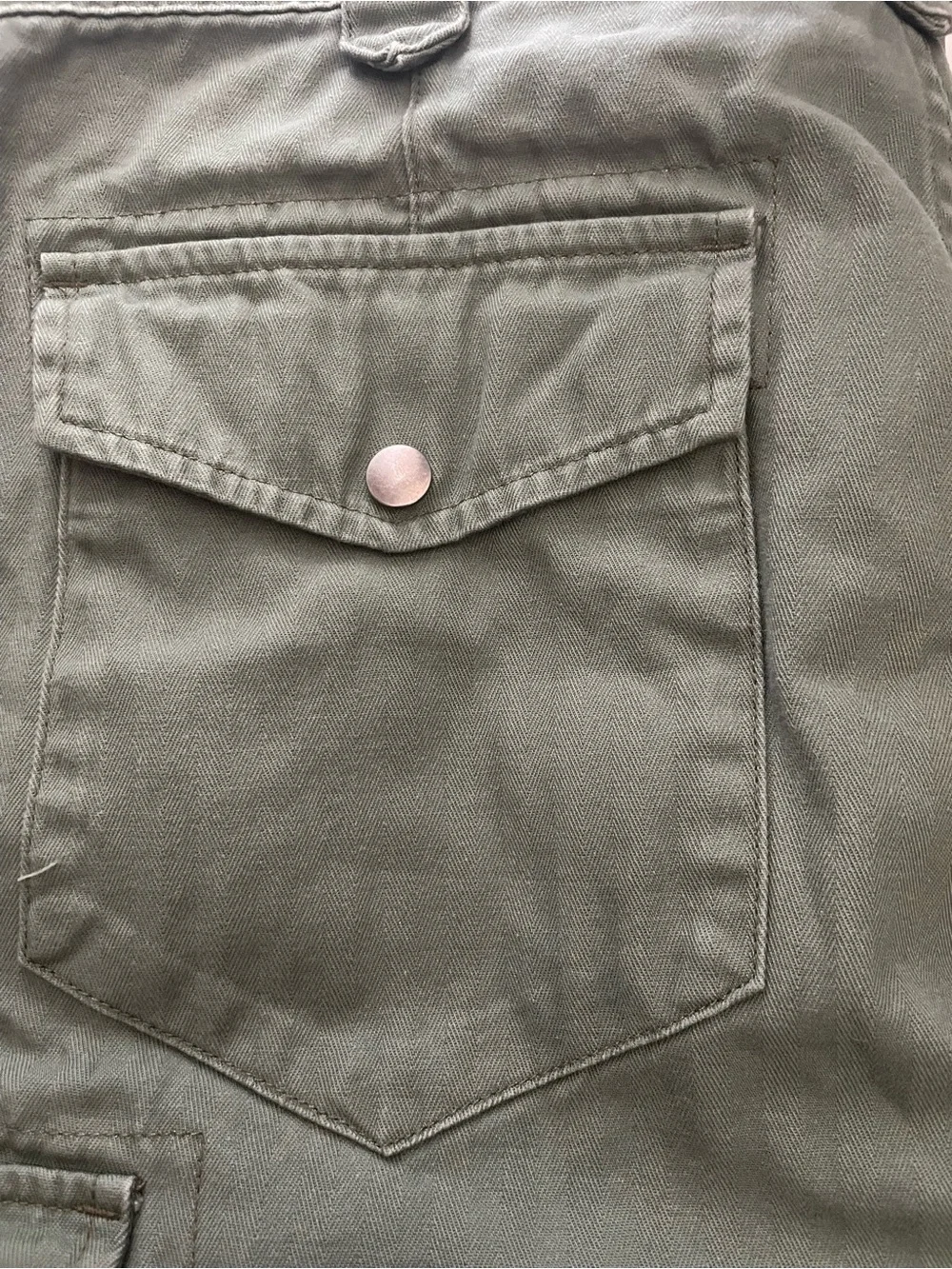 Urban Outfitters Men's BDG Olive Khaki Cargo Pants Size 34